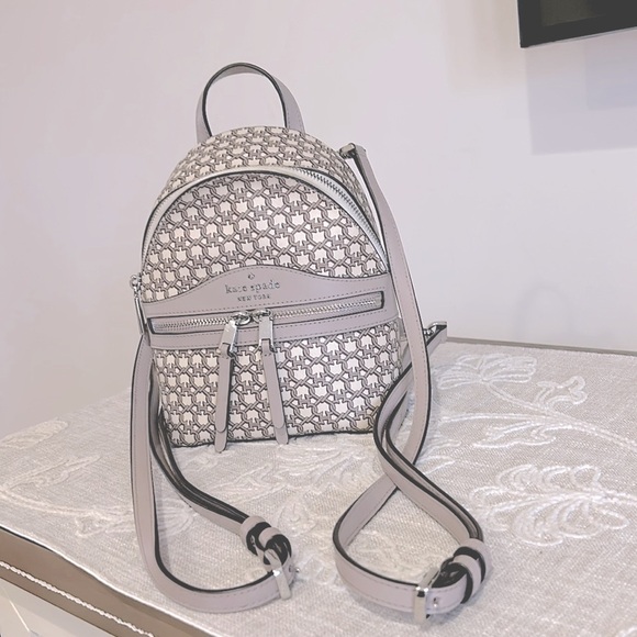 Kate Spade New York Mini Spade Link Convertible Backpack Bag - Picture 3 of 15